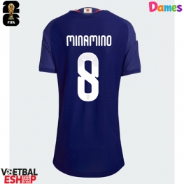 Japan Takumi Minamino #8 Thuis tenue Dames WK 2026 Korte Mouw